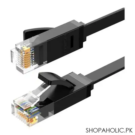 ugreen cat6 utp lan cable, 26awg cca, 20m, black, 20166 image2