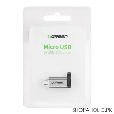ugreen micro usb male to usb c female adapter, 50590 image2