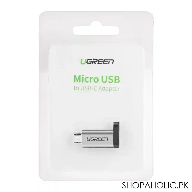 ugreen micro usb male to usb c female adapter, 50590 image2
