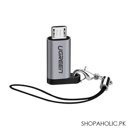 ugreen micro usb male to usb c female adapter, 50590 main image