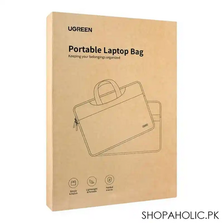 ugreen portable sleeve laptop bag, 13 inches, 20448 image2