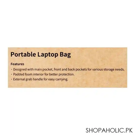 ugreen portable sleeve laptop bag, 13 inches, 20448 image3