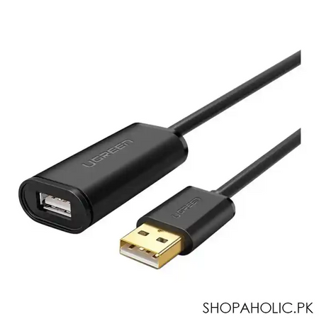 ugreen usb 2.0 extension cable, 3m, black, 10317 image2
