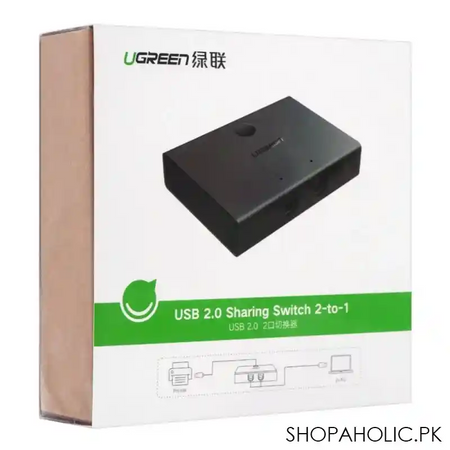 ugreen usb 2.0 sharing switch 2 to 1, 30345 image5
