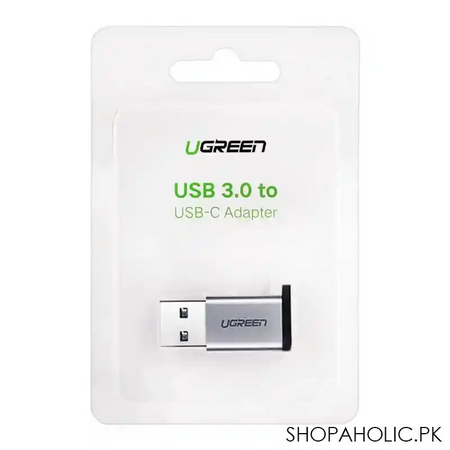 ugreen usb 3.0 to usb c adapter, gray, 50533 image2