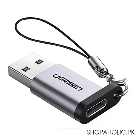 ugreen usb 3.0 to usb c adapter, gray, 50533 main image