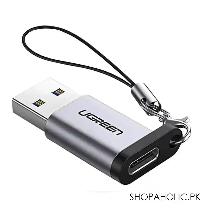 ugreen usb 3.0 to usb c adapter, gray, 50533 main image