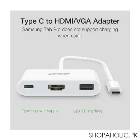 ugreen usb c to hdmi multiport adapter, 30377 image2