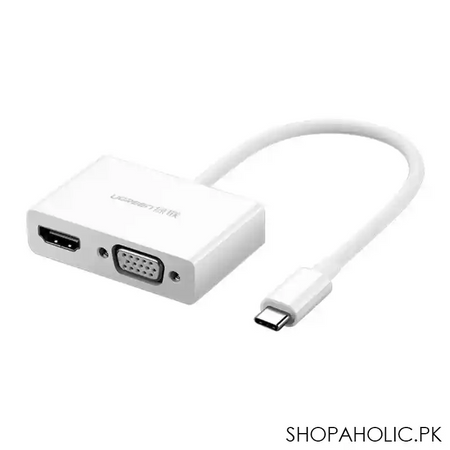 ugreen usb c to hdmi and vga converter, 30843 main image