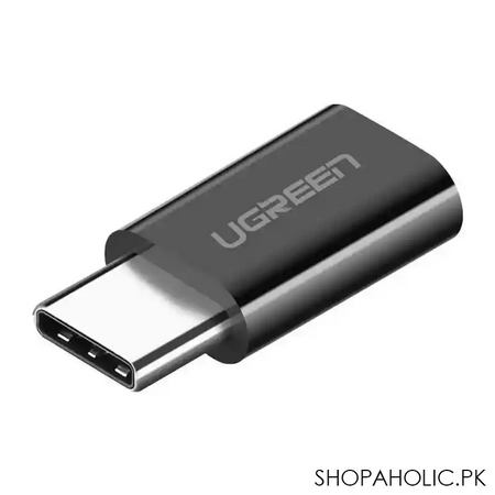 ugreen usb type c to micro usb adapter black, 30391 image2