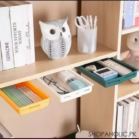 under desk drawer storage box main image