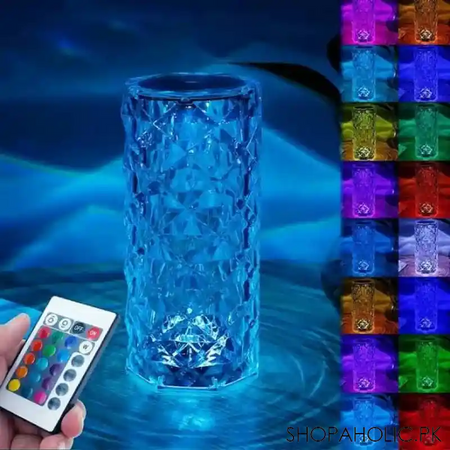 unique style crystal diamond table lamp main image