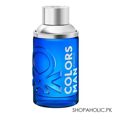 united colors of benetton colors man blue, eau de toilette, 100ml main image