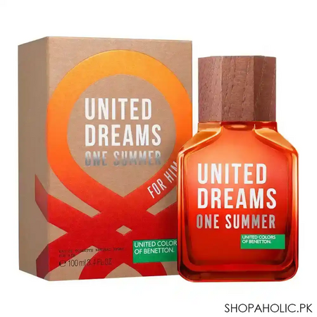 united colors of benetton united dreams one summer for him 2019 eau de toilette, 100ml image2