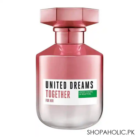 united colors of benetton united dreams together, for her, eau de toilette, 80ml main image