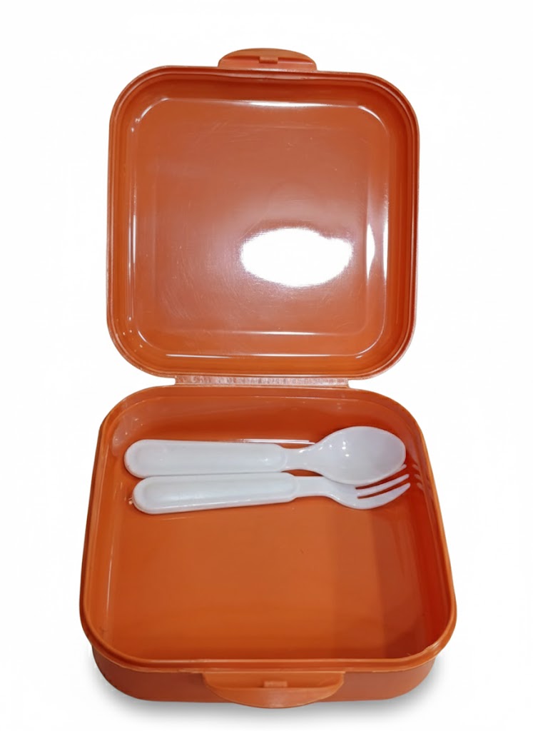 Simple Square Lunch & Snack Box image 3