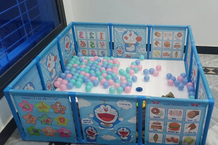 Portable Open Tent Play House Soft Material Play Fence