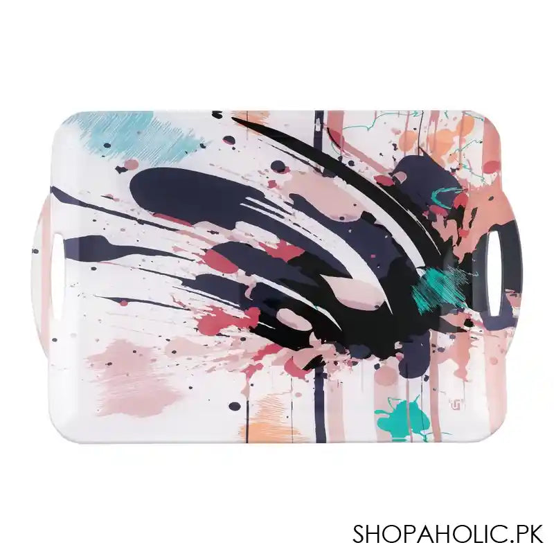 Urban Trends Crystal Serving Tray, Large, CST-01 - Image 2