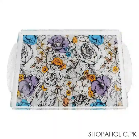 urban trends crystal serving tray, large, ct 02 main image