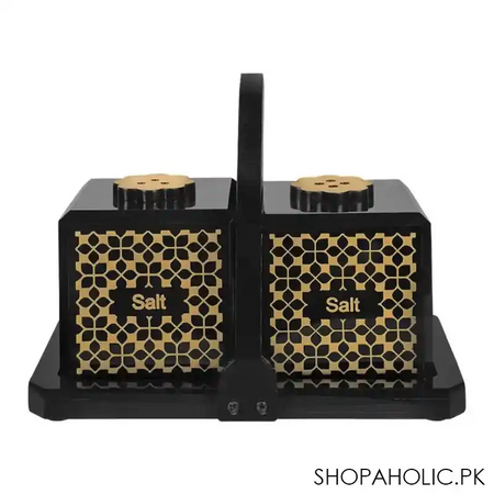 urban trends salt & pepper dice shaker main image