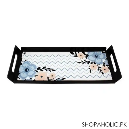 urban trends smart serving tray, magical black, st b6 main image