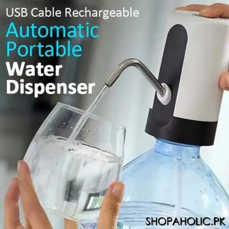 usb cable rechargeable automatic drinking water pump portable water dispenser main image