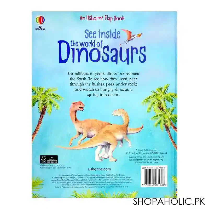Usborne: See Inside The World Of Dinosaurs, Book - Image 2