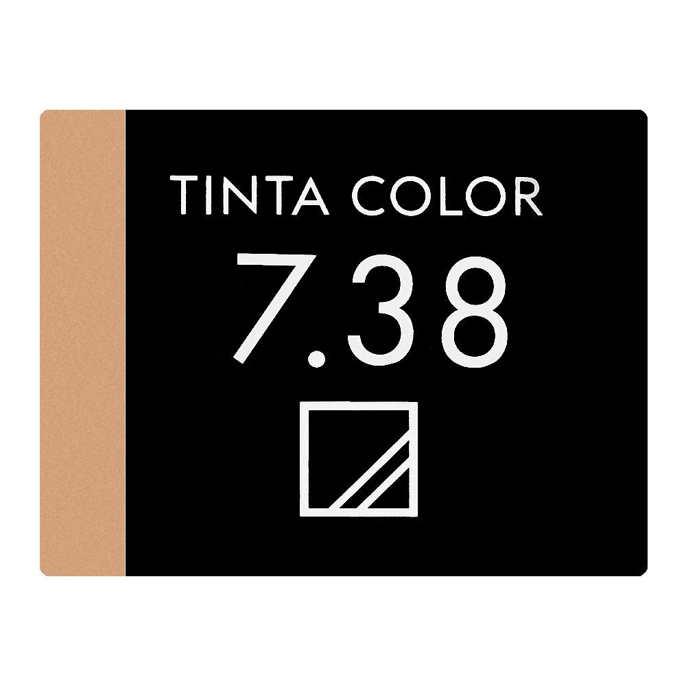 Keune Tinta Hair Colour 7.38 Medium Golden Mocha Blonde - Image 7