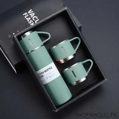 vacuum flask set stainless steel drinking metal water bottle gift high quality vacuum flask bottle   500ml main image