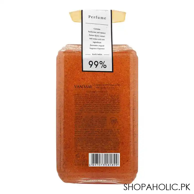 Van'May Diana Natural Amino Acid Perfume Scrub Massage Shower Gel, 800ml - Image 2