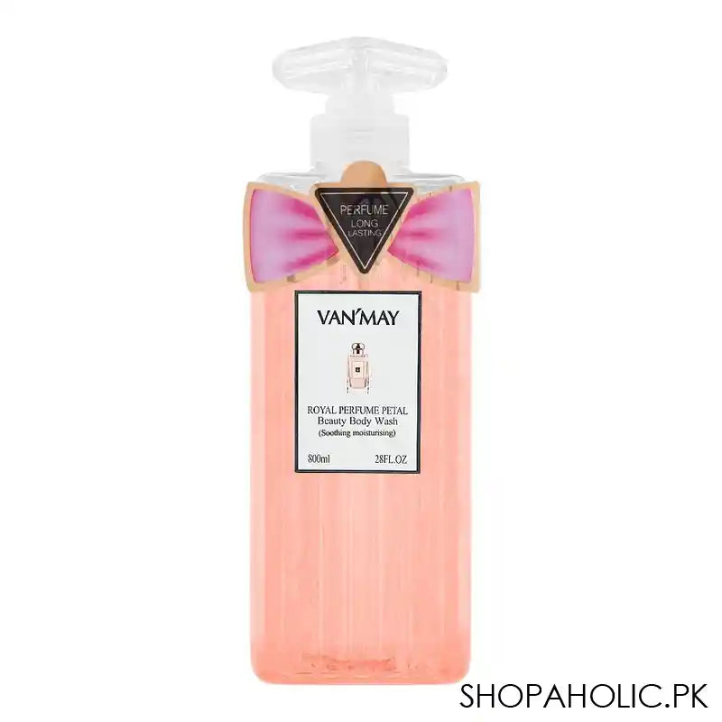 Van'May Royal Perfume Petal Soothing Moisturizing Body Wash, 800ml - Main Image