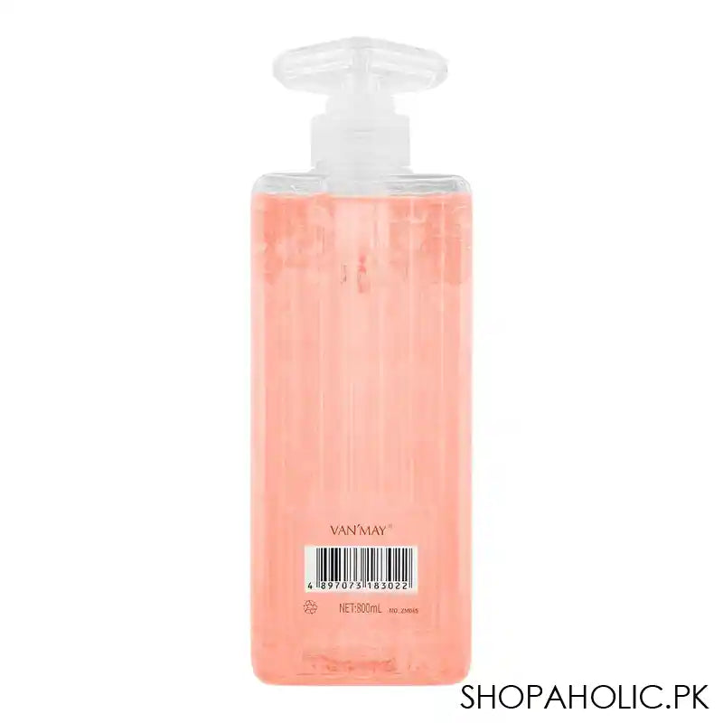 Van'May Royal Perfume Petal Soothing Moisturizing Body Wash, 800ml - Image 2