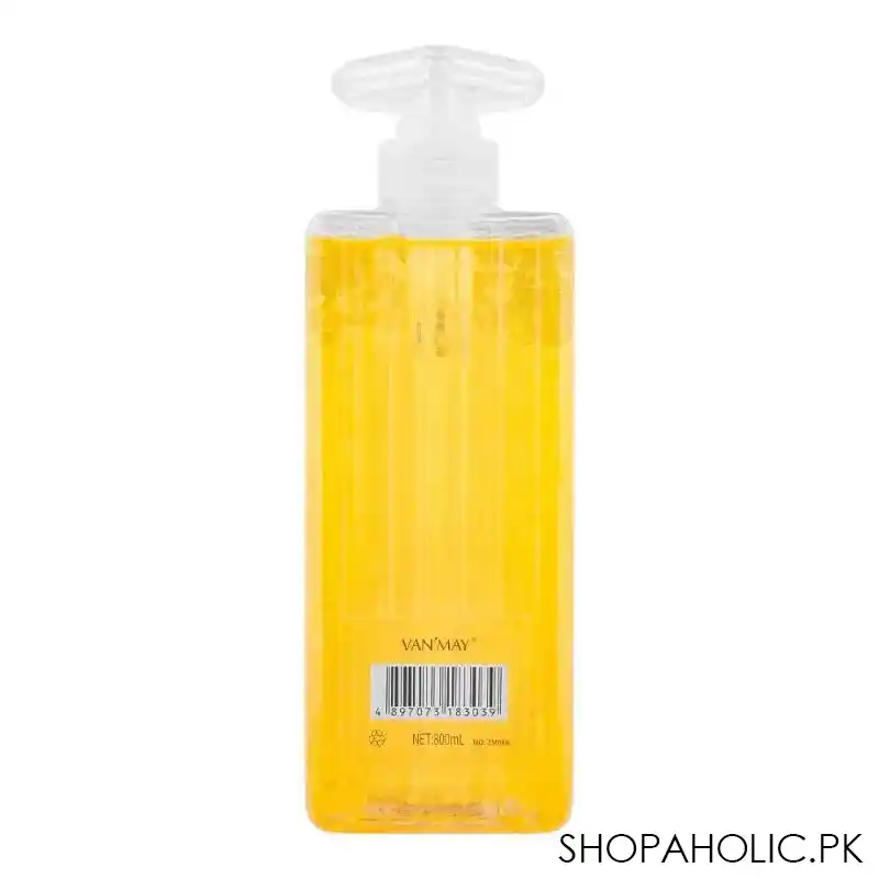 van'may royal perfume petal sweet and comfortable body wash, 800ml image2