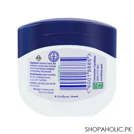 vaseline blue seal aloe fresh light hydrating jelly, 50ml image2