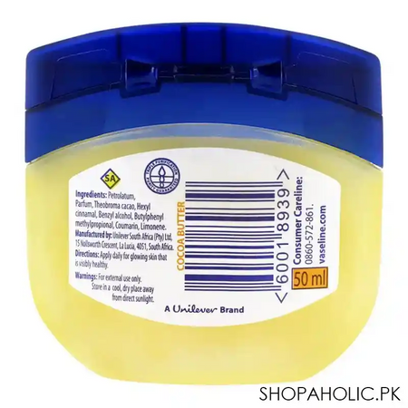 vaseline blueseal cocoa butterrich conditioning jelly 50ml image2