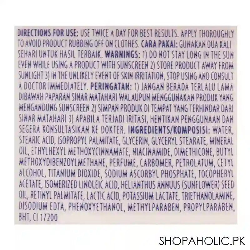 Vaseline Healthy White Perfect 10 Body Lotion, Indonesia, 100ml - Image 3