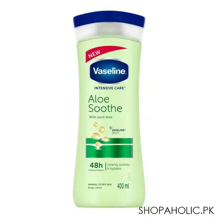 vaseline intensive care aloe soothe lotion 400ml (imported) main image