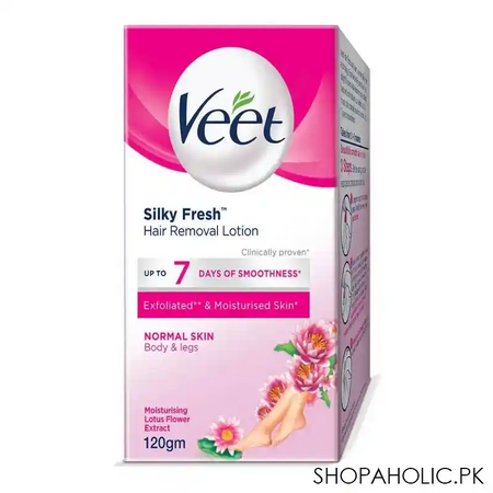 veet hair removal lotion normal skin, 120g image2