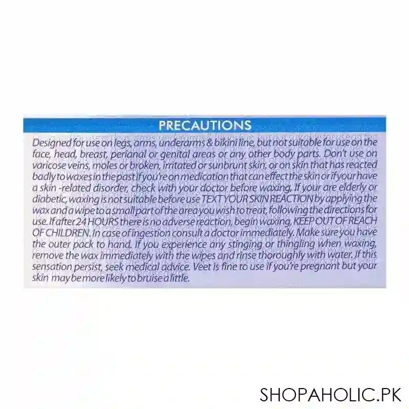 veet oriental vitamin e & almond oil body strips, extra grip technology, upto 4 weeks of smoothness, 20 pack image3