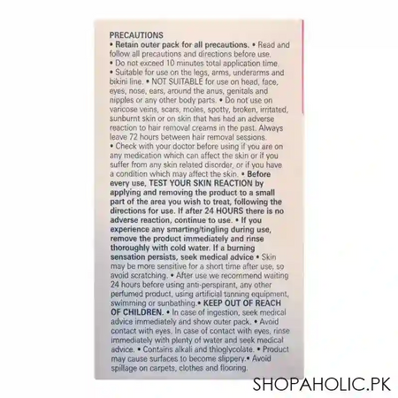veet silky fresh sensitive skin hair removal lotion, body & legs, sensitive skin, 120g image2