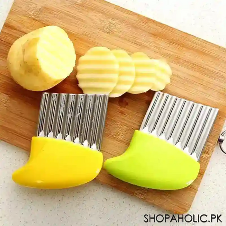 vegetable, fruit, french fry crinkle cutter image4