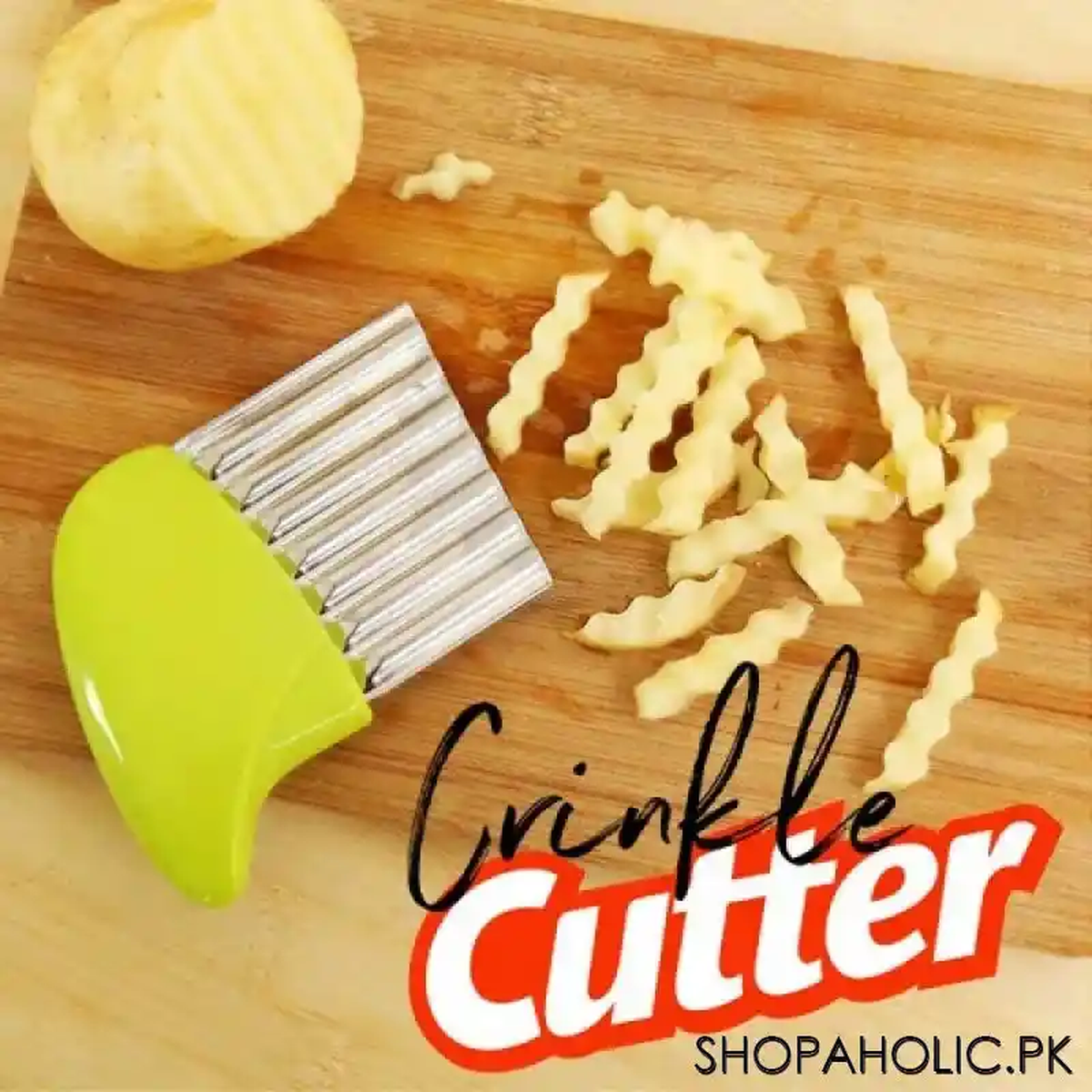 vegetable, fruit, french fry crinkle cutter main image