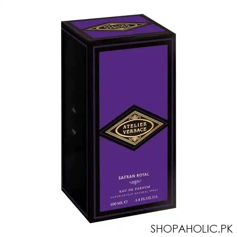 versace atelier safran royal eau de parfum, for women, 100ml image2
