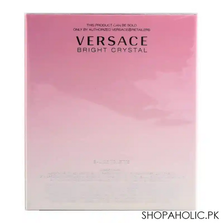 versace bright crystal eau de toilette 90ml image3
