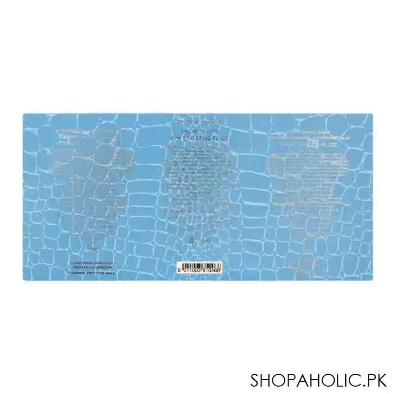 versace eau fraiche man perfume set for men, edt 5ml + shower gel 25ml + after shave balm 25ml image3