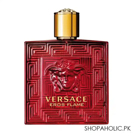 versace eros flame eau de parfum, for men, 100ml main image