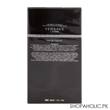 versace l'homme eau de toilette 100ml image3