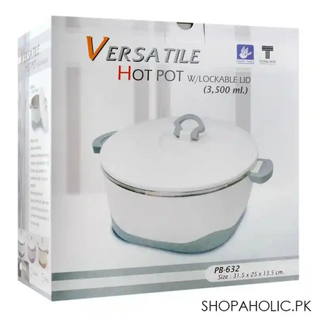 versatile hot pot, lockable lid, brown, su 632, 3500ml image3