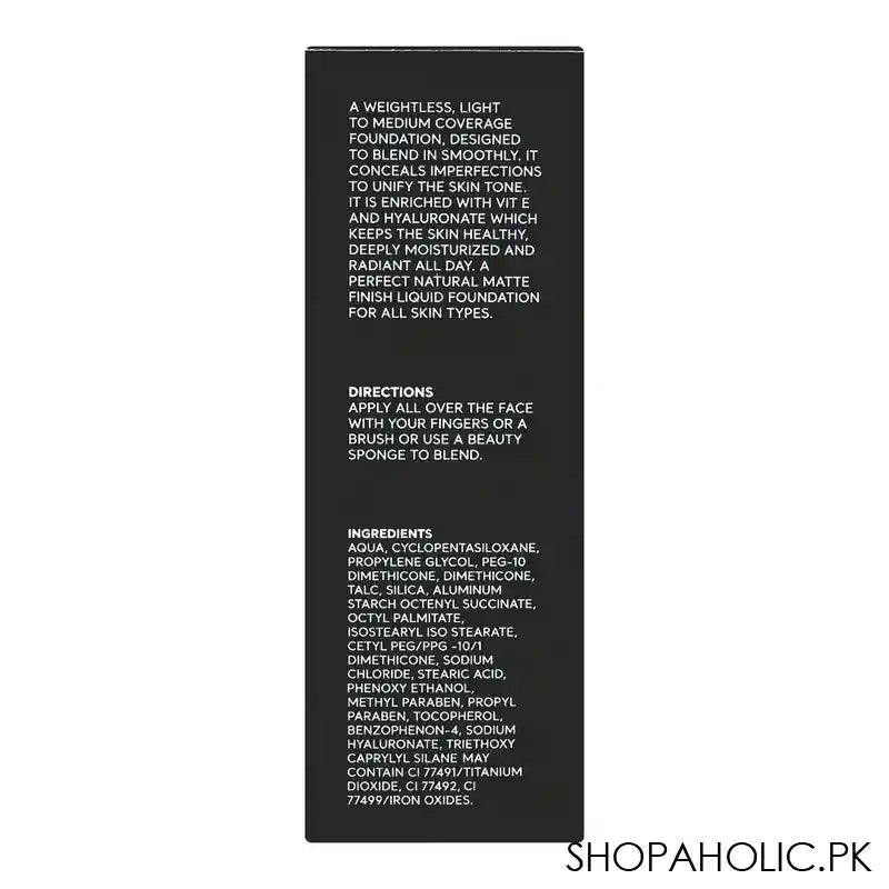 Vi'da New York Flawless Finish Foundation For Face & Body, For All Skin Types, Fair Neutral 189, 30ml - Image 2