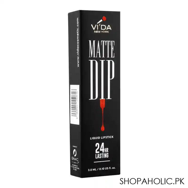 Vi'da New York Matte Dip Liquid Lipstick, 257, Rosewood, 3ml - Image 5